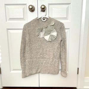 COS Grey Melange Sweater Size Small